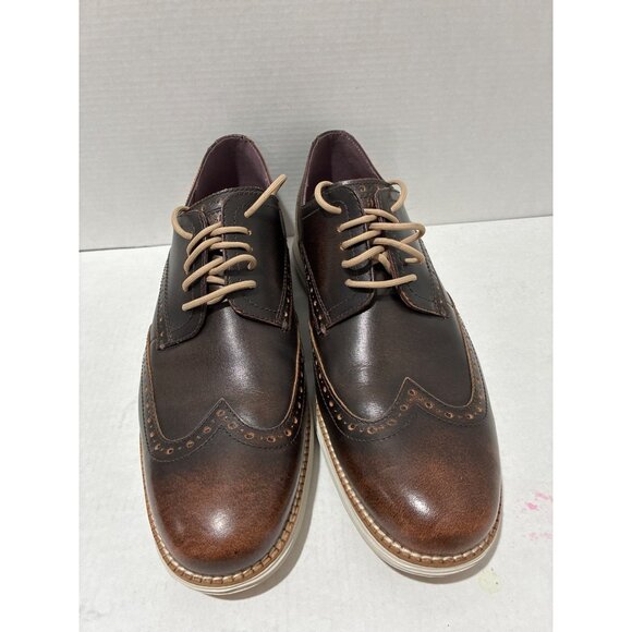 Cole Haan Men's ØriginalGrand Wingtip Oxford Dres size 9 preppy normcore - Picture 2 of 6